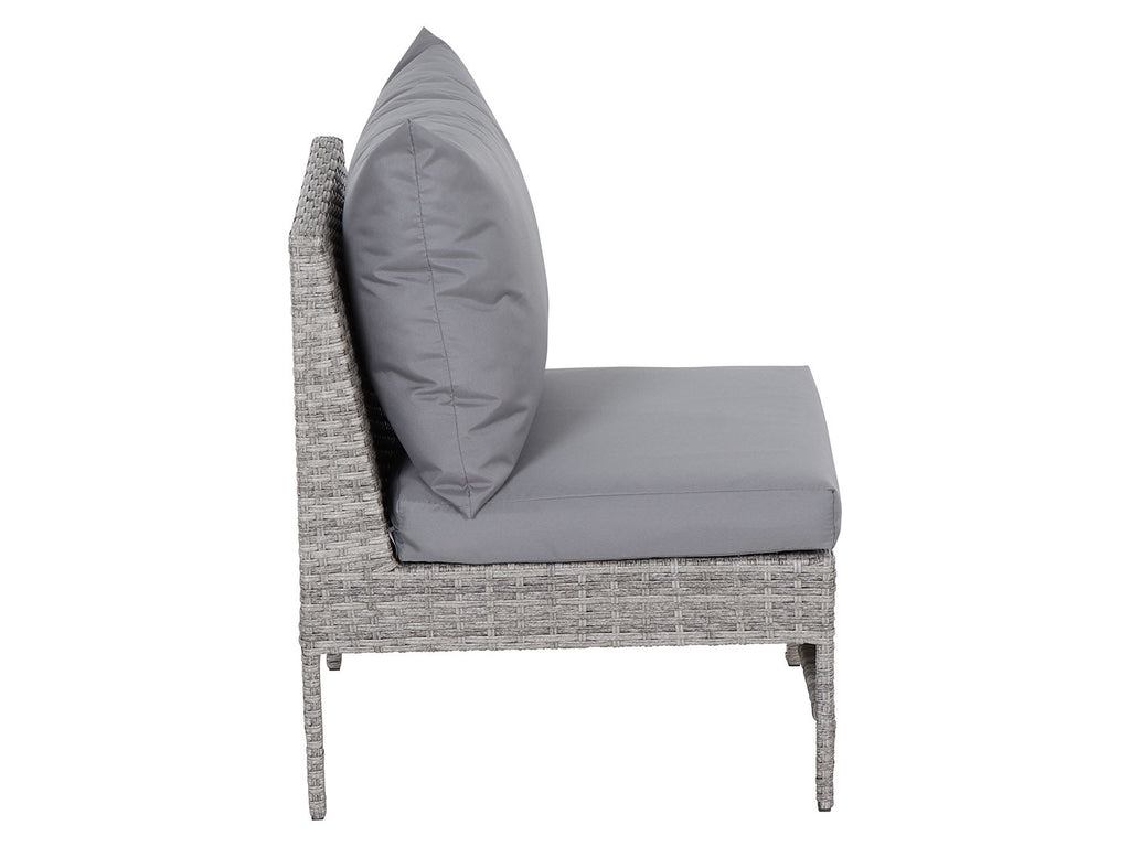 Ensemble de jardin Vigo Lounge, 4 pièces, gris