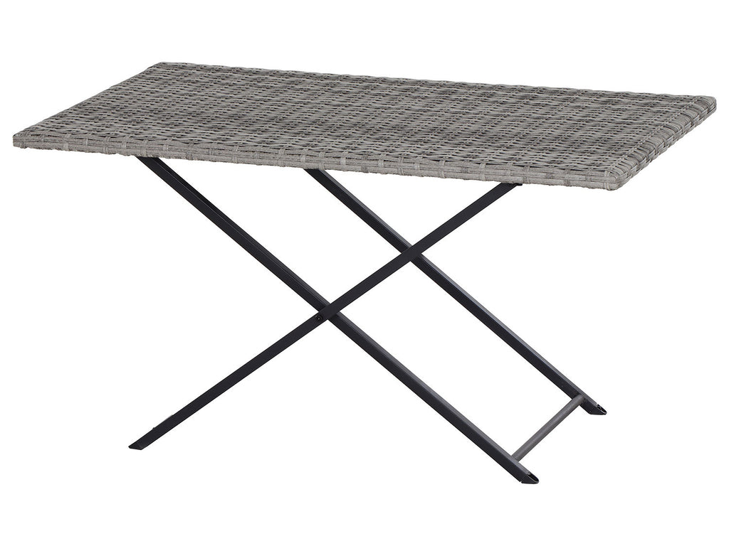Ensemble de jardin Vigo Lounge, 4 pièces, gris