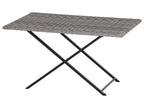 Ensemble de jardin Vigo Lounge, 4 pièces, gris