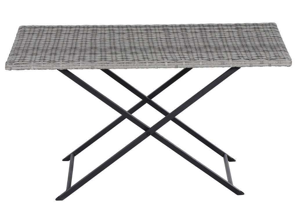 Ensemble de jardin Vigo Lounge, 4 pièces, gris