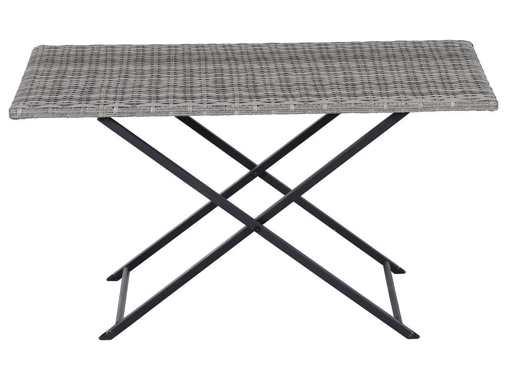 Ensemble de jardin Vigo Lounge, 4 pièces, gris