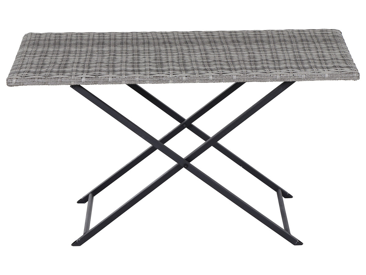 Ensemble de jardin Vigo Lounge, 4 pièces, gris