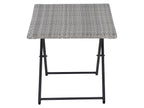 Ensemble de jardin Vigo Lounge, 4 pièces, gris