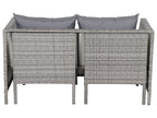 Ensemble de jardin Vigo Lounge, 4 pièces, gris