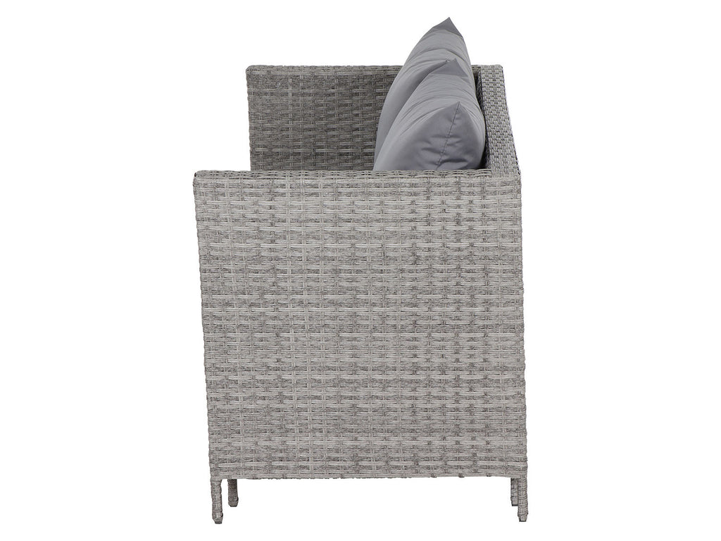 Ensemble de jardin Vigo Lounge, 4 pièces, gris