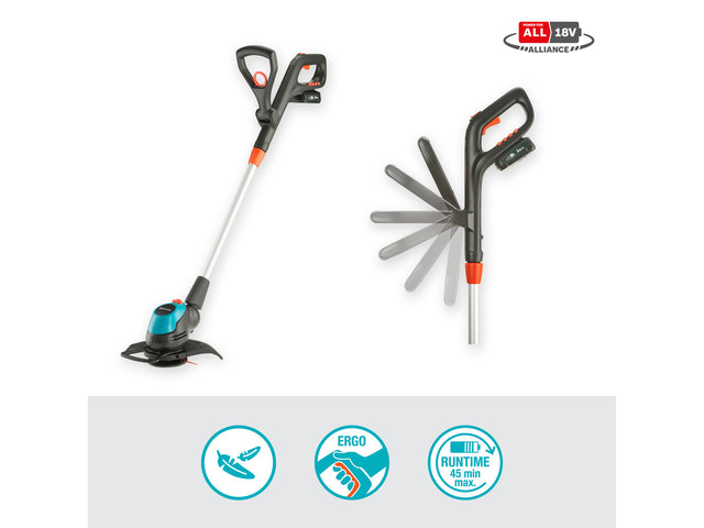 Coupe-bordures sans fil EasyCut 23/18V Power For All, Ø 28 cm