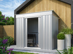 Abri de jardin à toit monopente Skillion, 1,93 m2 ou 2,06 m2