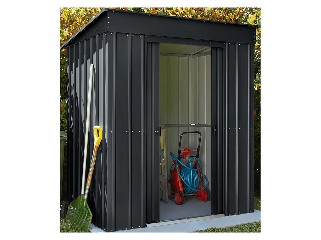Abri de jardin à toit monopente Skillion, 1,93 m2 ou 2,06 m2