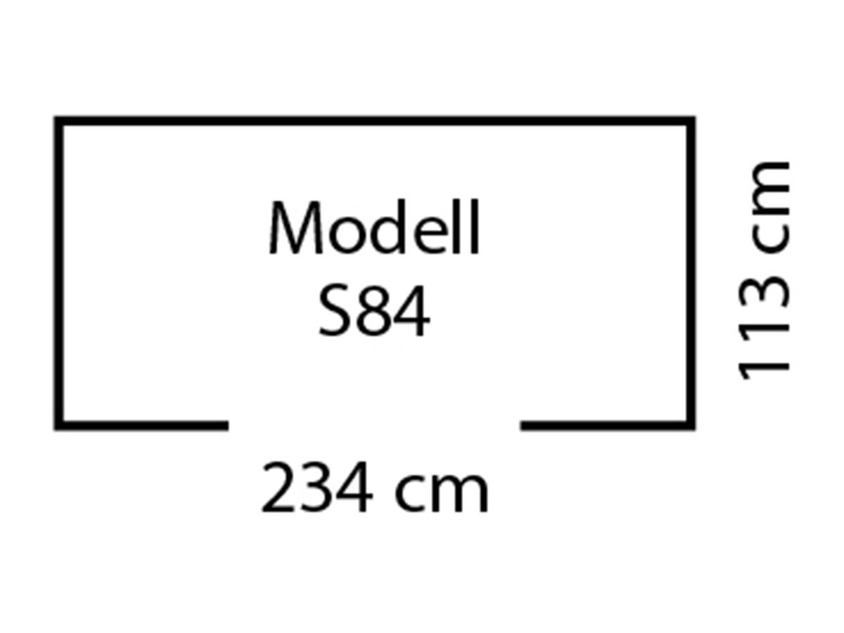 Abri de jardin à toit monopente Skillion, 1,93 m2 ou 2,06 m2