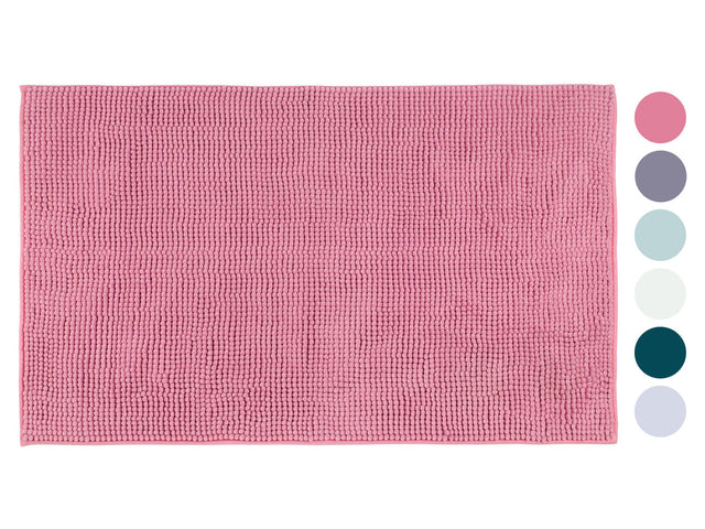 Tapis de bain microfibre chenille, 70 x 120 cm