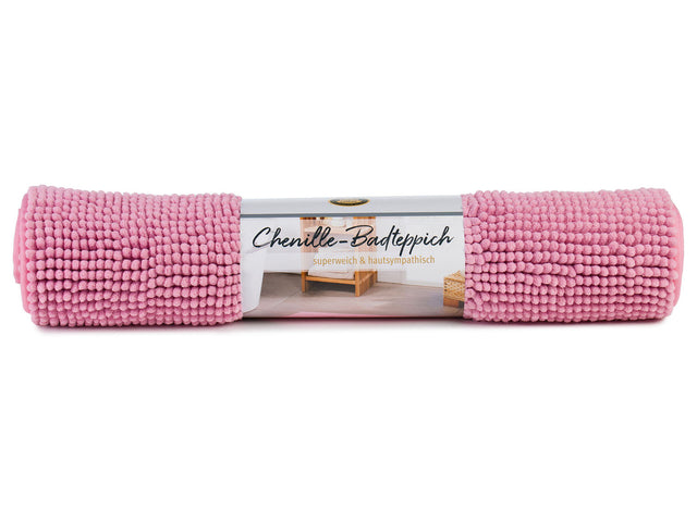 Tapis de bain microfibre chenille, 70 x 120 cm
