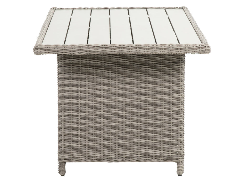 Salon de jardin Malia, 5 pièces, gris