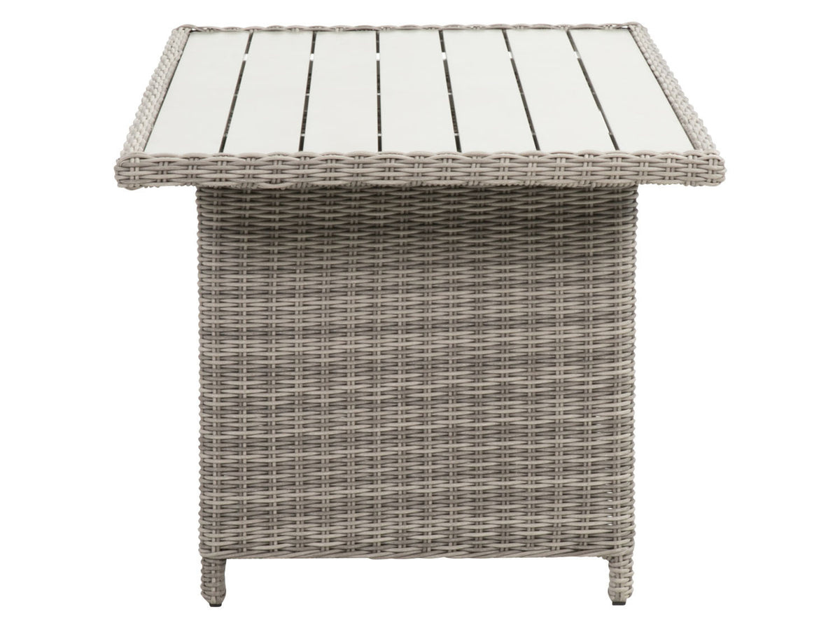 Salon de jardin Malia, 5 pièces, gris