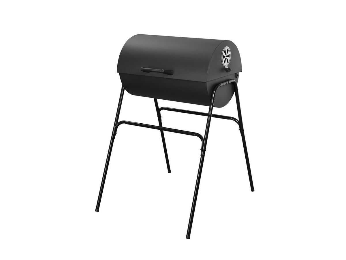 Barbecue baril à charbon de bois, 51 x 34 cm