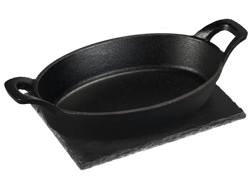 Poêle à griller + plat de service / presse à burger lisse / presse à burger rainurée