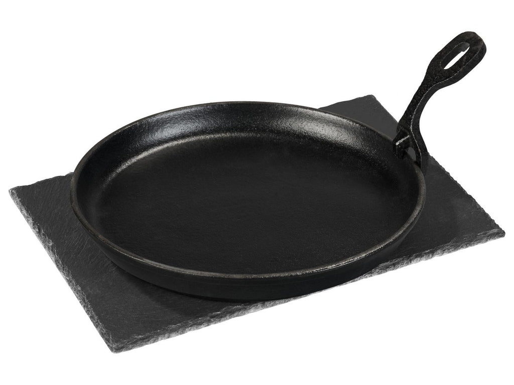 Poêle à griller + plat de service / presse à burger lisse / presse à burger rainurée
