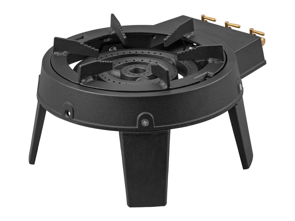 Réchaud à gaz avec set pour wok, Ø 33 cm