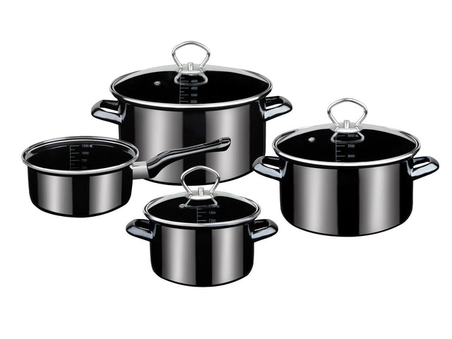 GSW Batterie de cuisine de 7 pièces Pour les pros, graduation intérieure