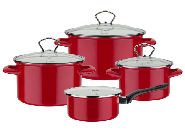 GSW Batterie de cuisine de 7 pièces Pour les pros, graduation intérieure