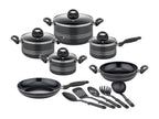 Set de casseroles Milano Nero