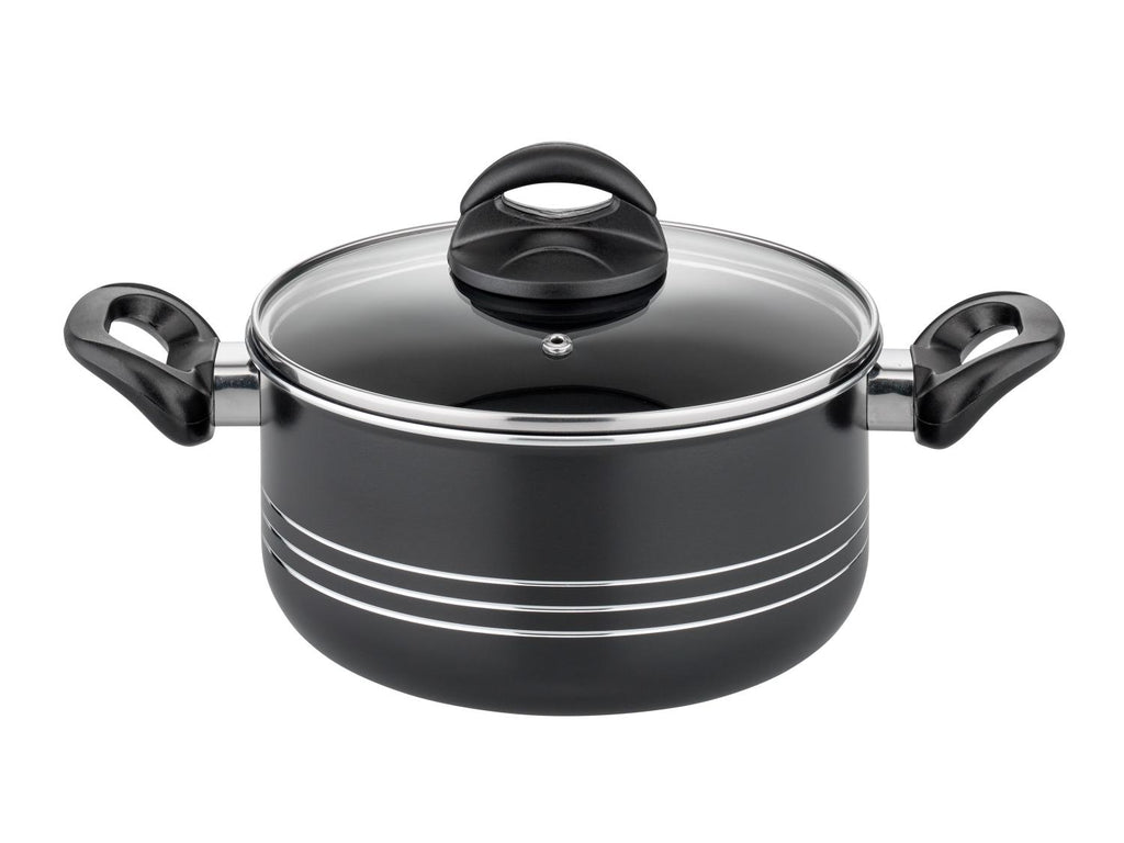 Set de casseroles Milano Nero
