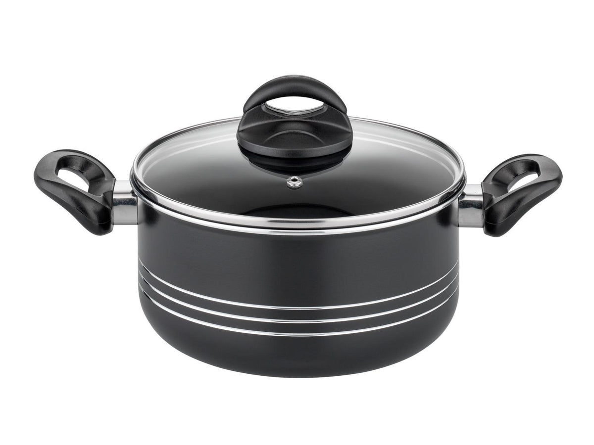 Set de casseroles Milano Nero