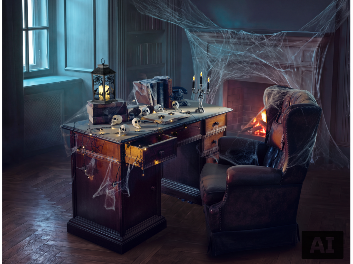 Guirlande lumineuse d'Halloween, avec fonction minuterie