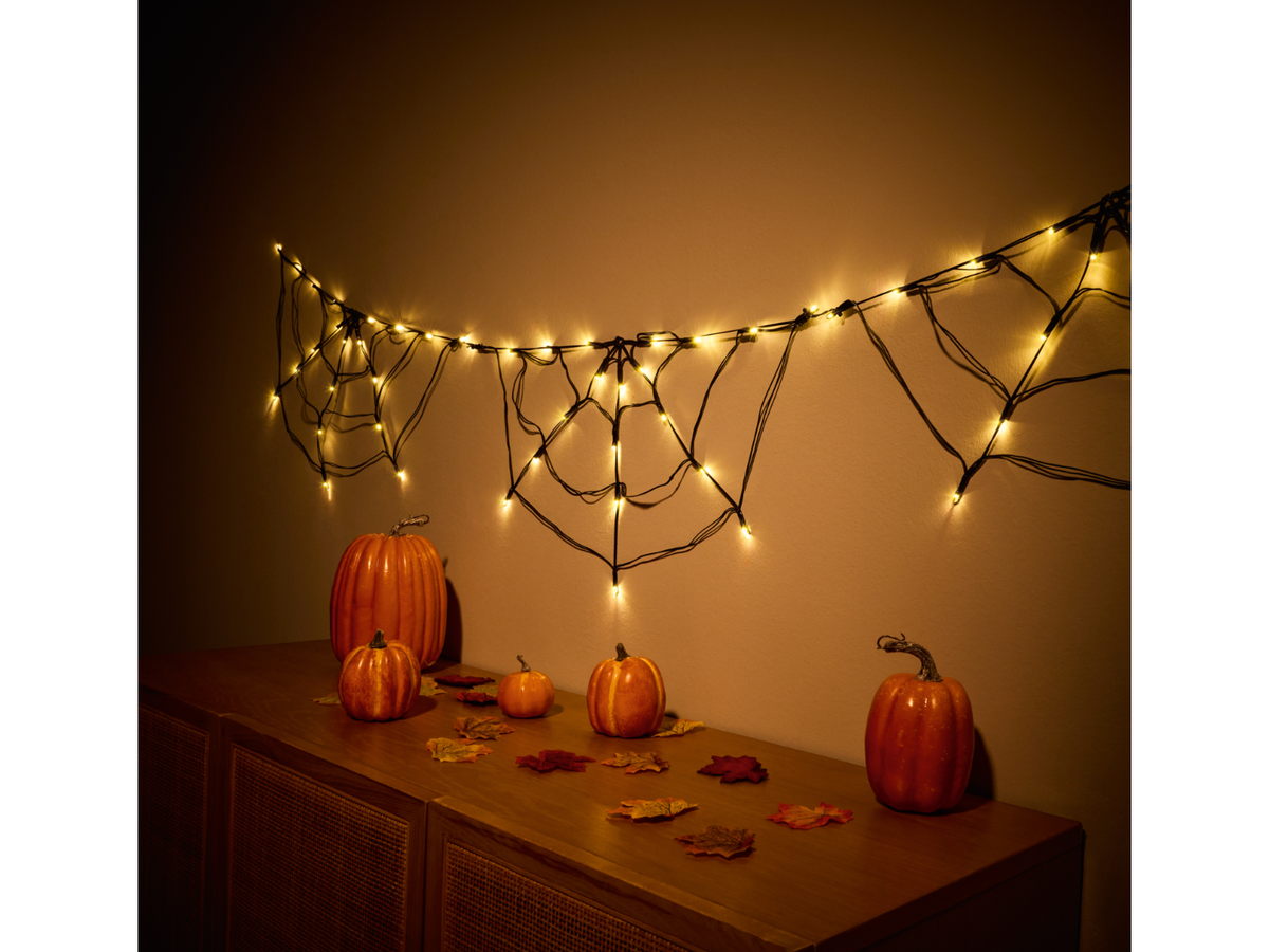 Guirlande lumineuse d'Halloween, avec fonction minuterie