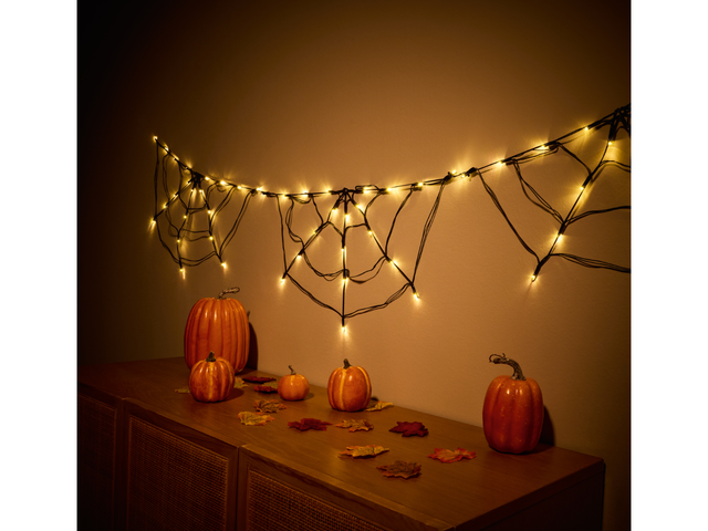 Guirlande lumineuse d'Halloween, avec fonction minuterie