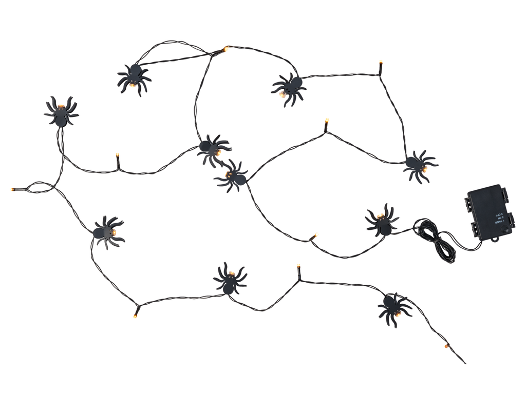 Guirlande lumineuse d'Halloween, avec fonction minuterie