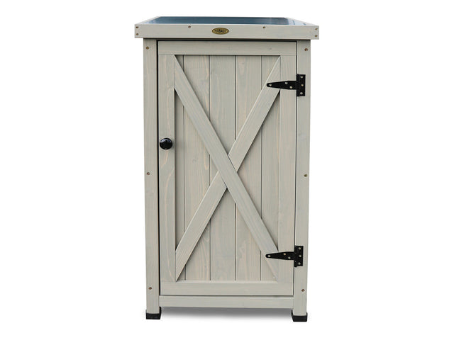 Armoire de jardin Kompakt, 45 x 45 x 91 cm, gris
