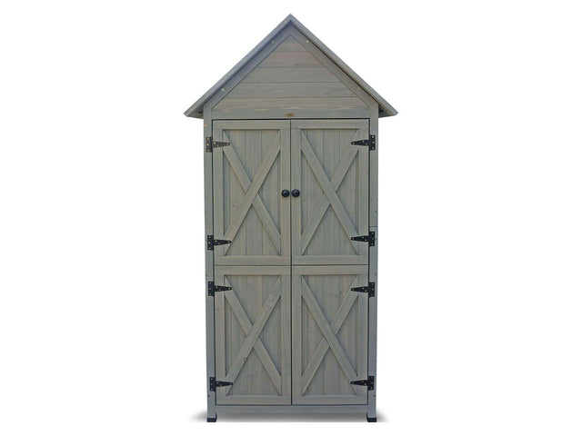 HABAU Armoire de jardin Lena, 83 x 45 x 178 cm
