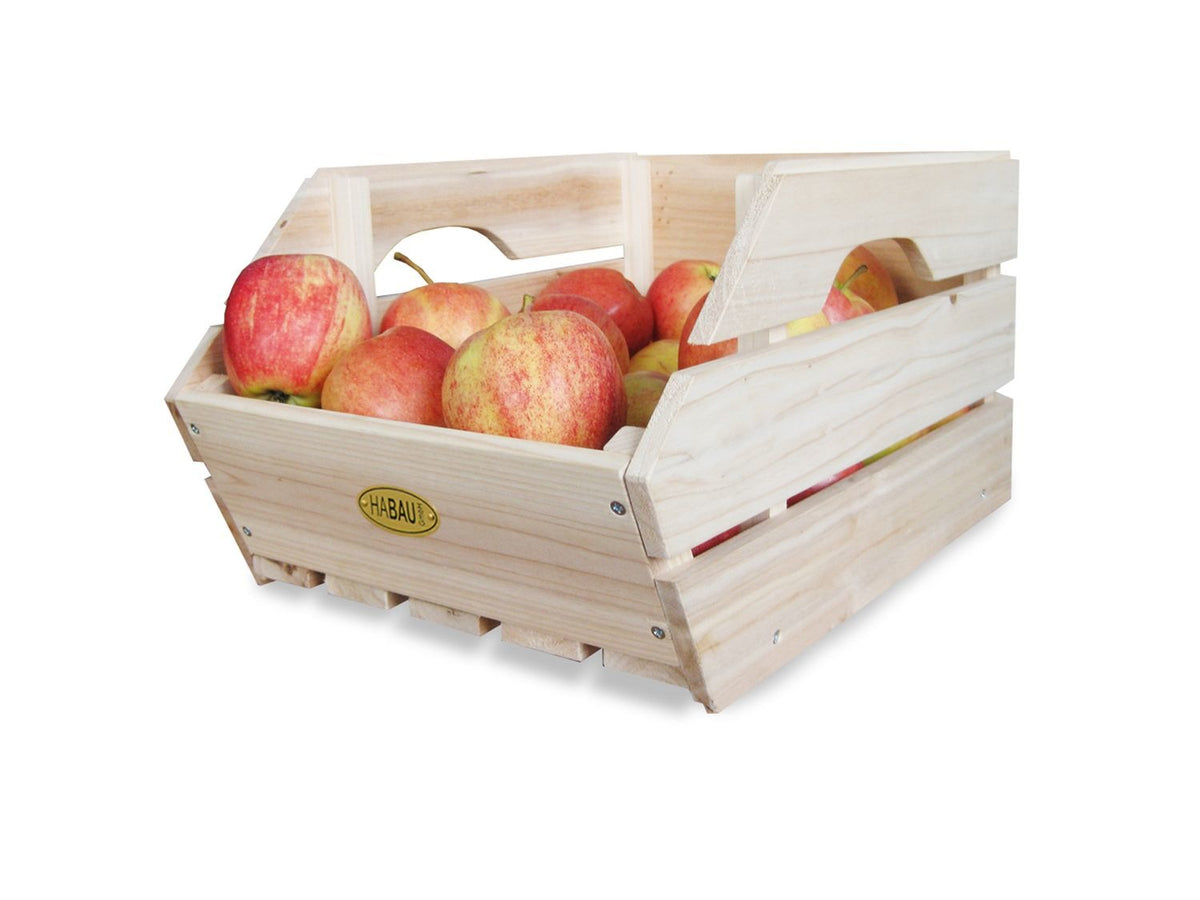 Boîtes de rangement en bois, set de 3, empilables
