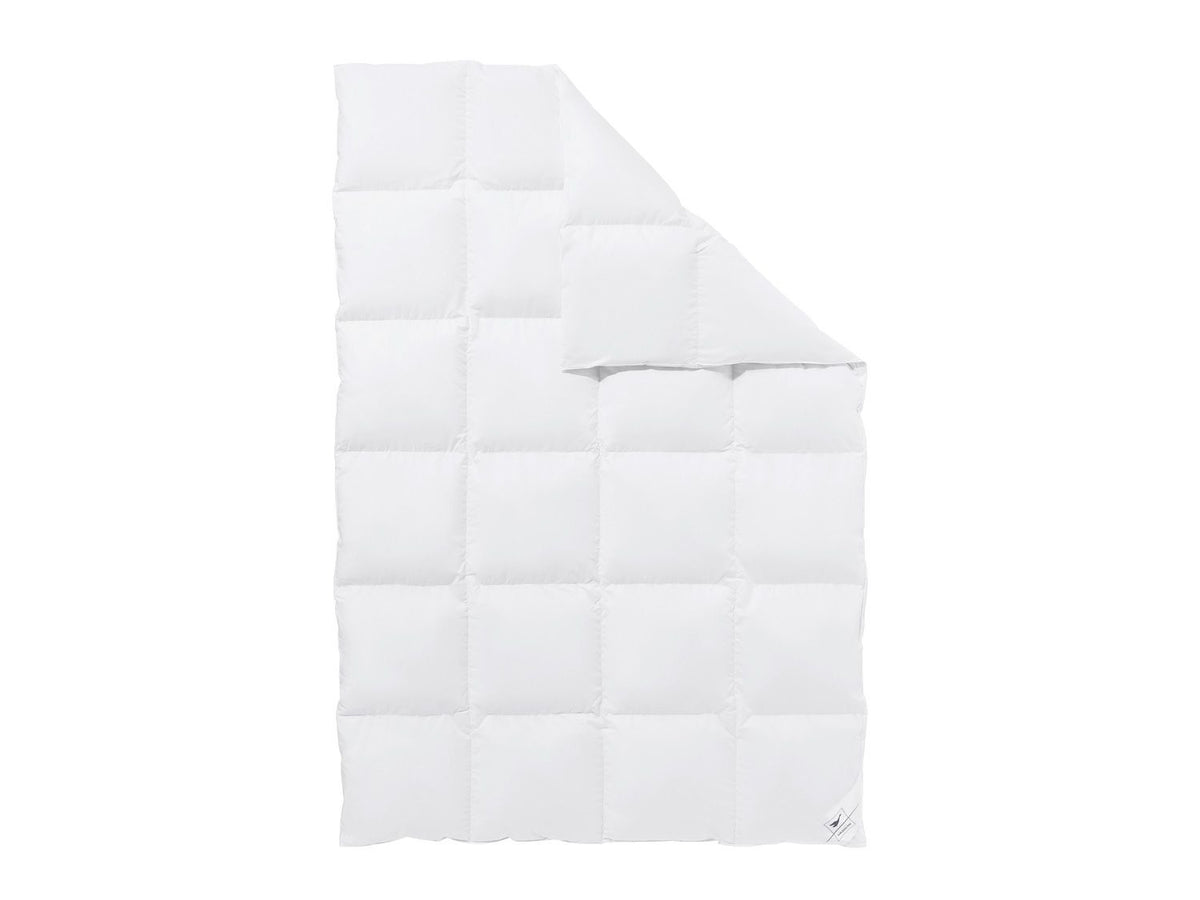 Couette à cassettes en duvet