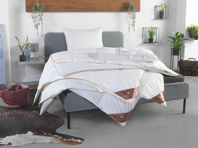 Couette très chaude à cassettes en duvet Royal