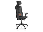 Chaise de bureau / Fauteuil pivotant « KODIAK », réglable en hauteur, noir