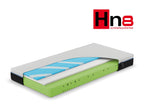 Matelas en mousse froide avec surmatelas intégré Schlafschön VS, 7 zones, H2, H3 ou H4