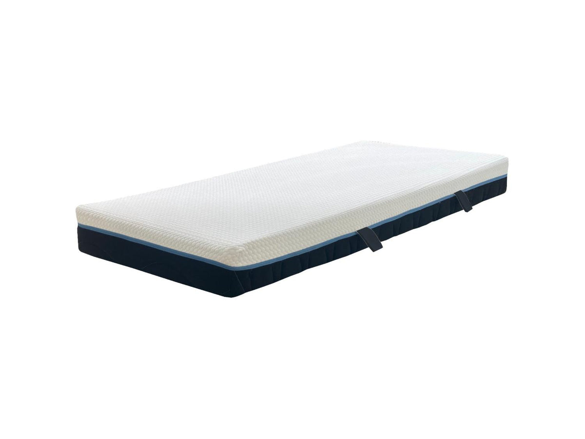 Matelas en mousse froide avec surmatelas intégré Schlafschön VS, 7 zones, H2, H3 ou H4