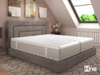 Matelas en mousse froide XXL Gelstar KS, 7 zones, H2, H3 ou H4
