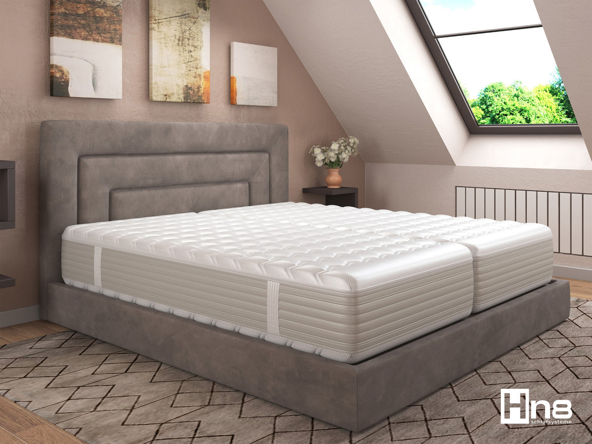 Matelas en mousse froide XXL Gelstar KS, 7 zones, H2, H3 ou H4
