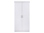 Armoire à vêtements en pin massif, veines naturelles