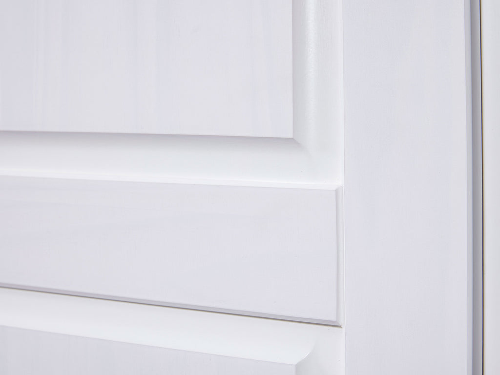 Armoire à vêtements en pin massif, veines naturelles