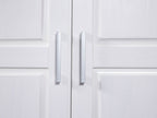 Armoire à vêtements en pin massif, veines naturelles
