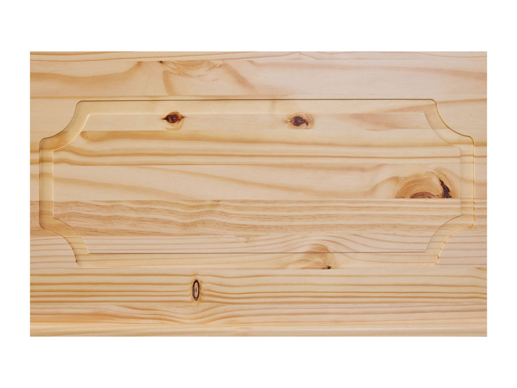 Coffre à jouets en bois massif Emel, 89 x 53 x 47 cm