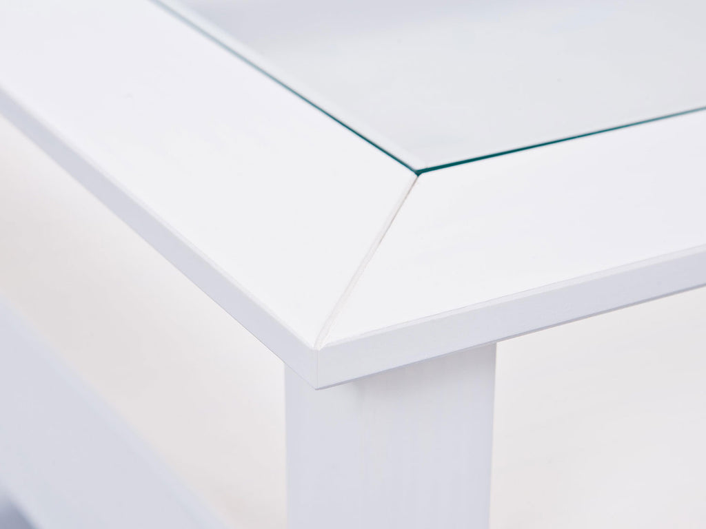 Inter Link Table basse, avec dessus en verre
