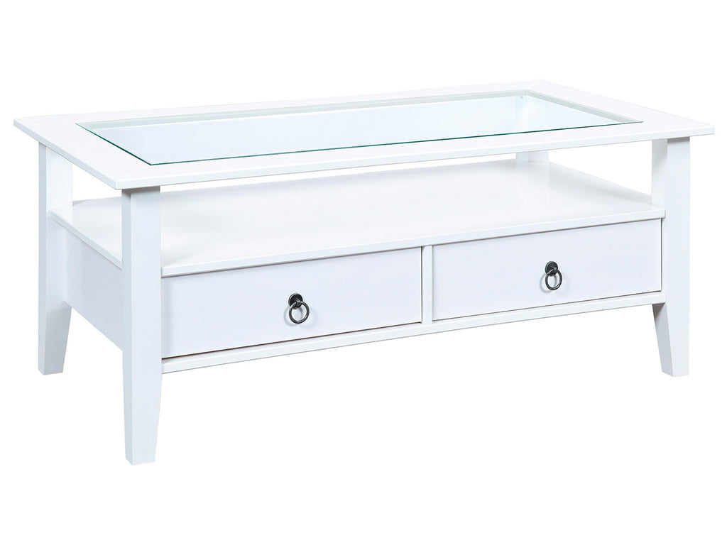 Inter Link Table basse, avec dessus en verre