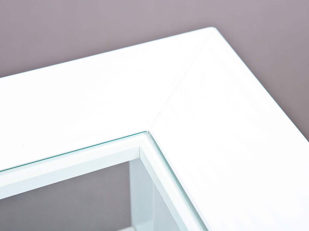 Inter Link Table basse, avec dessus en verre