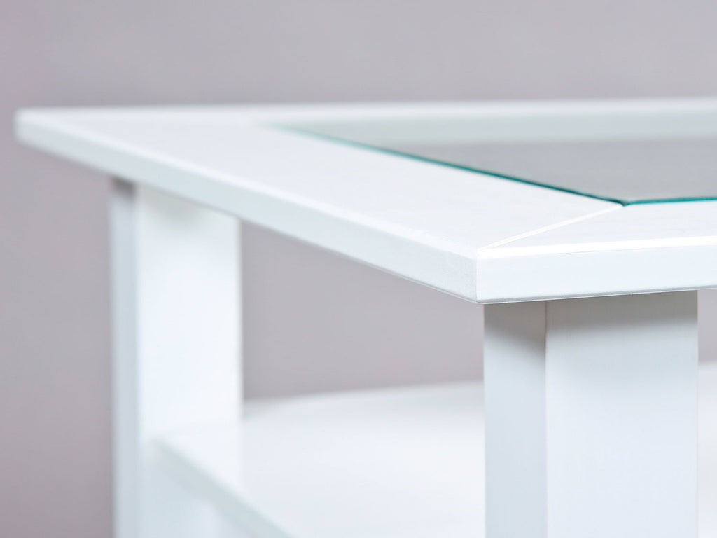Inter Link Table basse, avec dessus en verre