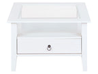 Inter Link Table basse, avec dessus en verre