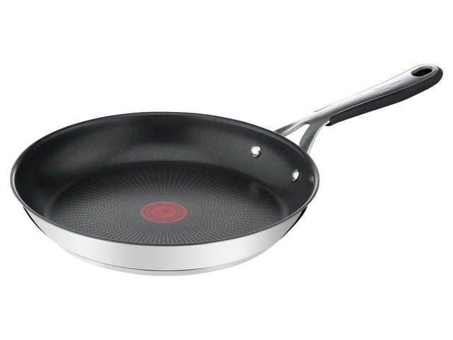 Poêle à frire en acier inoxydable Kitchen Essentials »E3140632«, Ø 28 cm